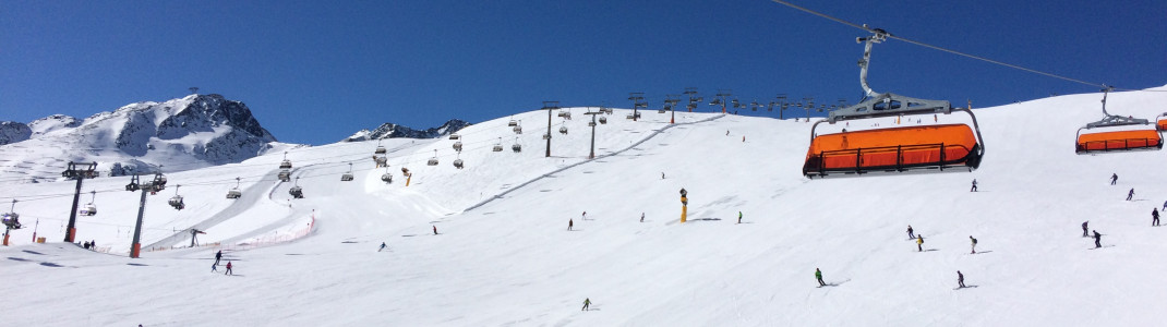 Die Pisten am Giggijoch sind ebenfalls gut für Anfänger geeignet.