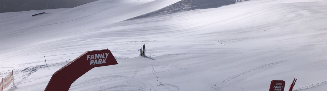 Neben dem großen Snowpark gibt es noch einen Family Park.