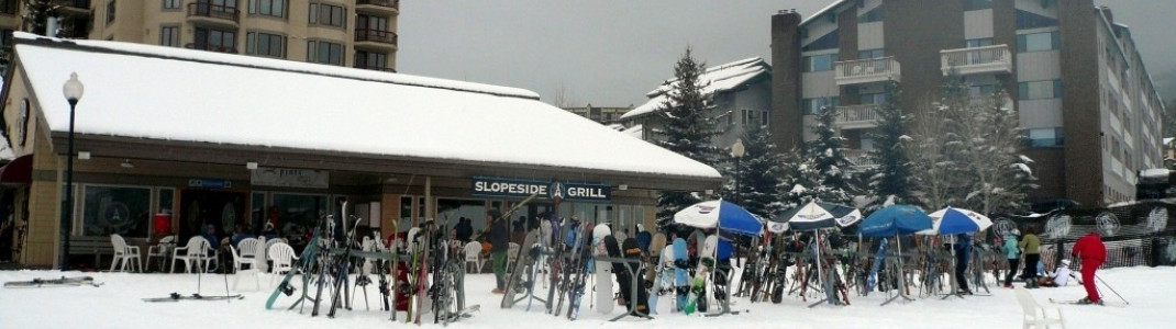 "Slopeside"-Grill an den Talstationen in Steamboat!