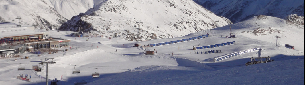 Blick auf das Übungsgelände "BIG Family Ski-Camp"