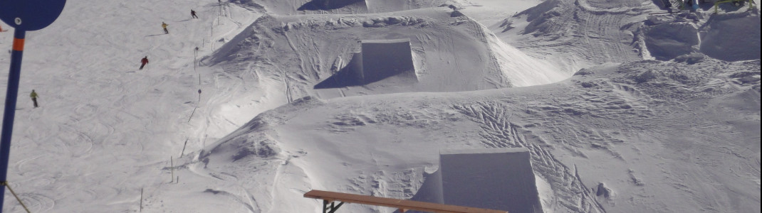 Die Jumps der Pro-Line im Terrainpark
