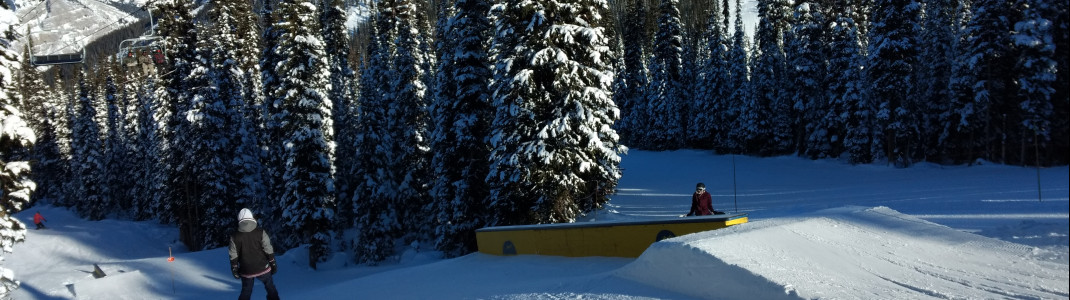 Viele Freestyler der Umgebung wissen um das gute Angebot im Sunshine Village