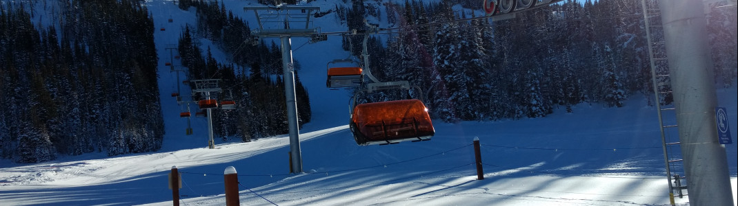 Auch ein kuppelbarer Lift sorgt für trockene Liftfahrten