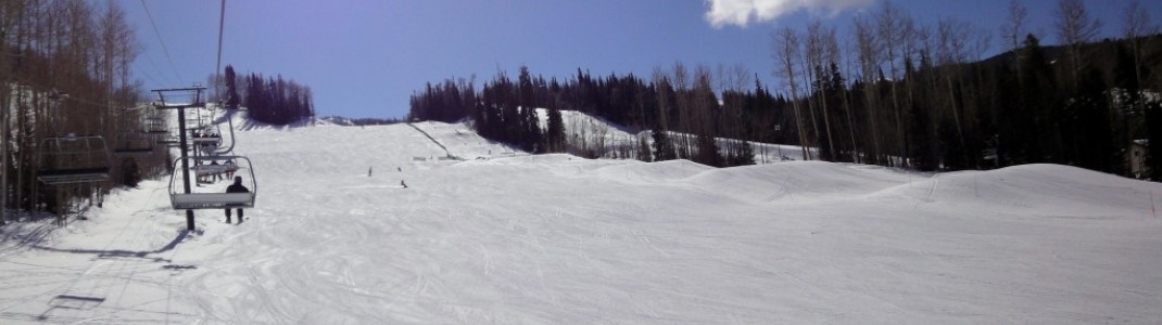 Sehr schön: Der technische Stand der Liftanlagen in Telluride ist schon fast auf europäischem Niveau.