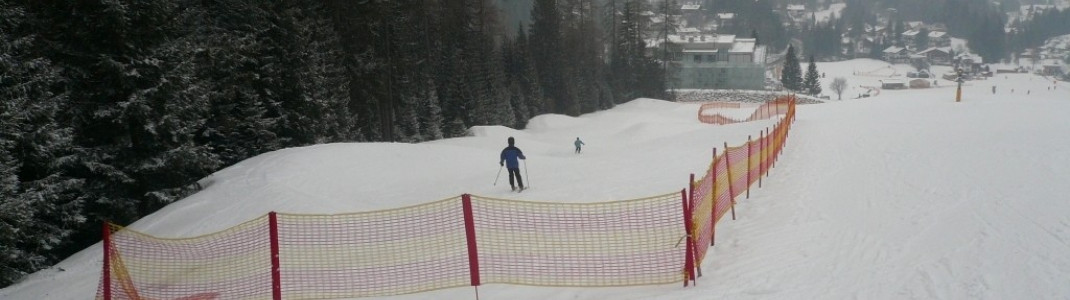Kurvenbahn entlang der Talabfahrt (Biberwier)!