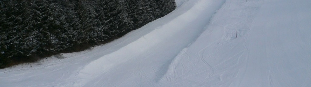 Halfpipe an der Wettersteinbahn (Ehrwald)!