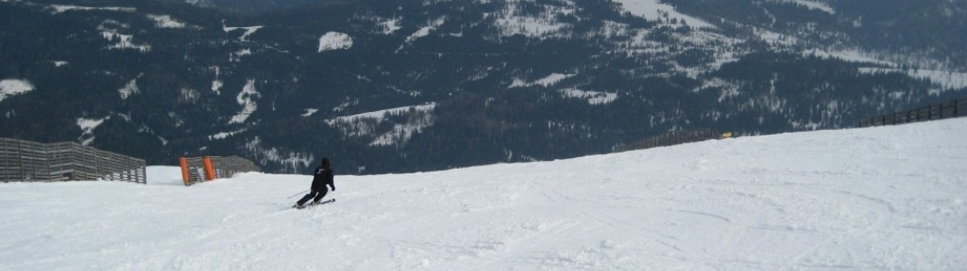 Piste 28 an der Gipfelbahn