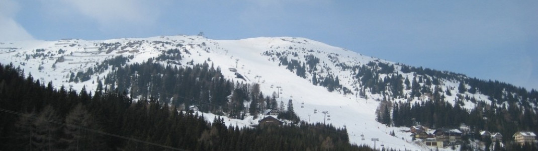 Blick zum Bereich um die Tschaneckbahn