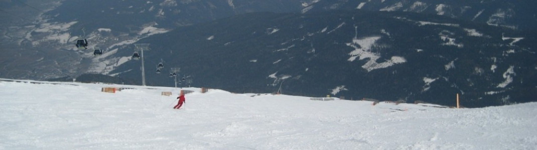 Piste 29 an der Gipfelbahn