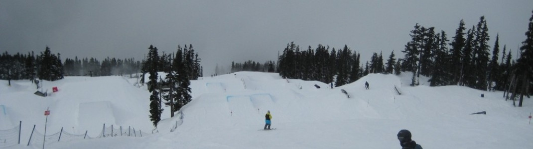 Nintendo Terrain Park in Blackcomb!
