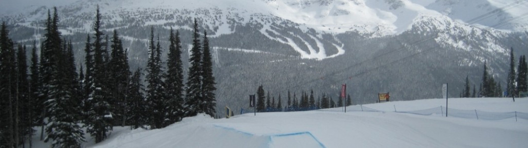 Kicker im Funpark am Emerald Express Sessellift!