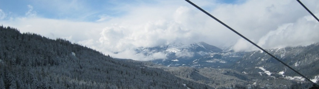 Blick aus der Creekside Gondola!