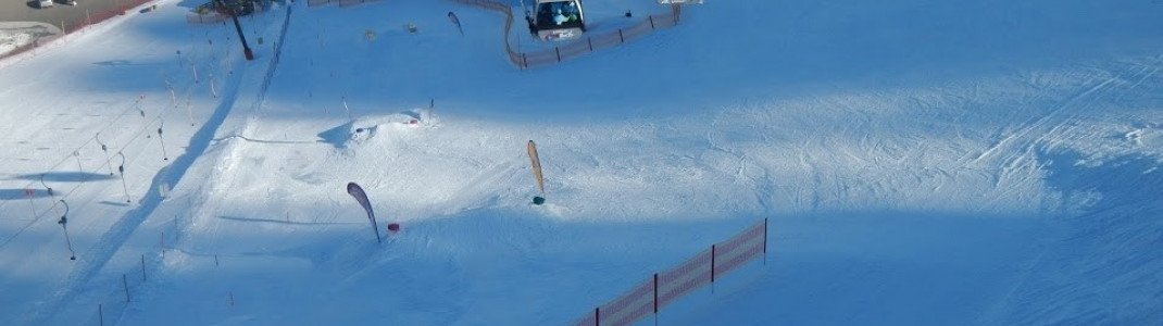Übungsareale für kleine Wintersportler