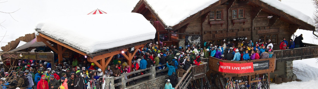 Der Hennu Stall an der Talabfahrt von Furi zurück nach Zermatt
