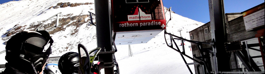 Freeride Hotspot Nr. 2: Mit der Schwebebahn hinauf ins Teilgebiet Rothorn Paradise