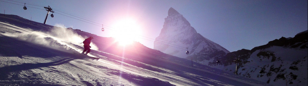 Abfahrt auf der Piste "Oberer Tiefbach" (Nr.53)