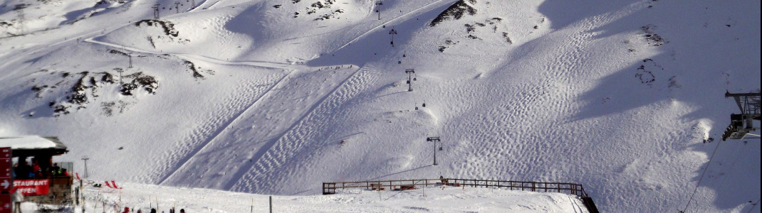 Knackige Pisten und Freeride-Hänge im Schwarsee Gebiet