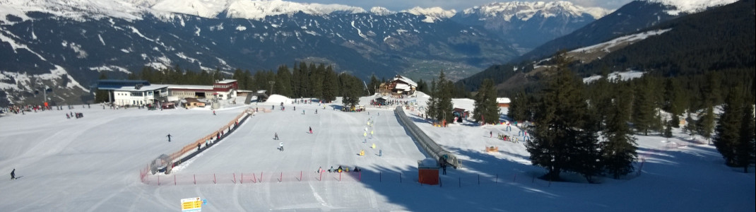 Das Übungsgelände an der Rosenalm