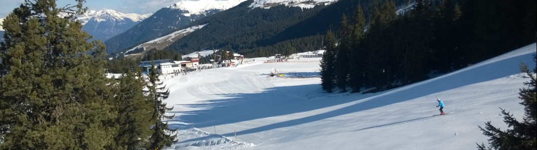 Übungsgelände an der Rosenalm fotografiert aus Richtung Süden