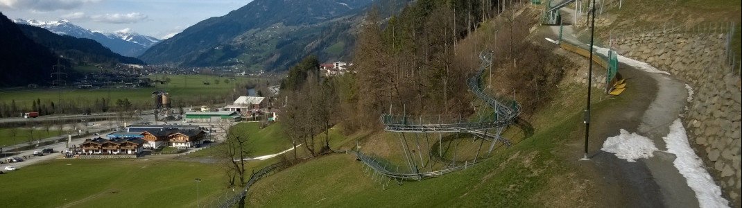 Absolutes Highlight für Kids: Der 1,5km lange Arena Coaster an der Talstation der Rosenalmbahn!