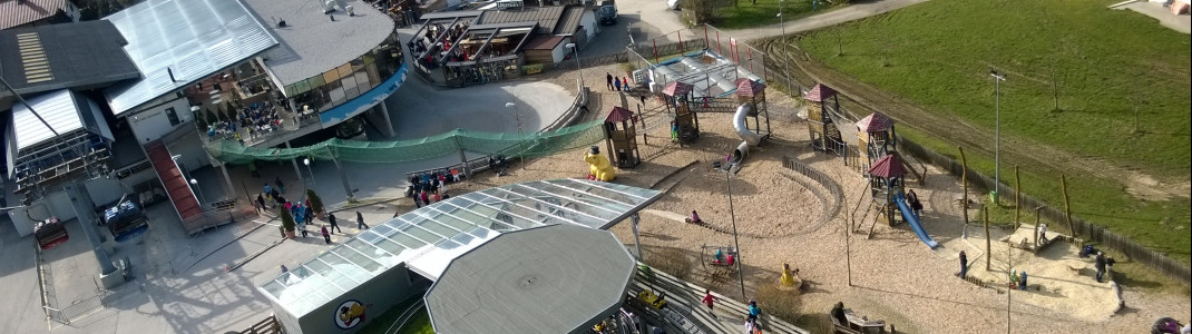 Kinderspielplatz an der Talstation der Rosenalmbahn