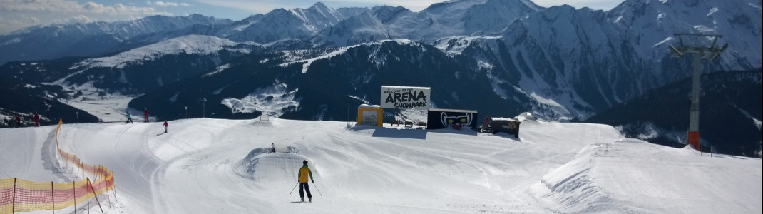 Einstieg in den Snowpark Gerlos