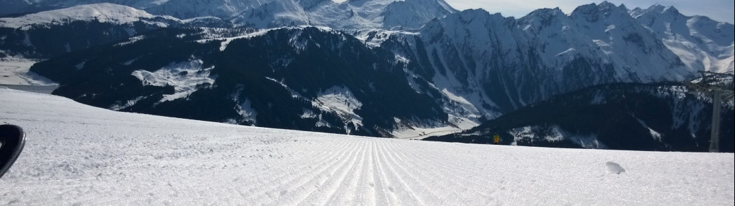 Bei unseren Tests immer perfekt: Die Pistenpräparierung in der Zillertal Arena