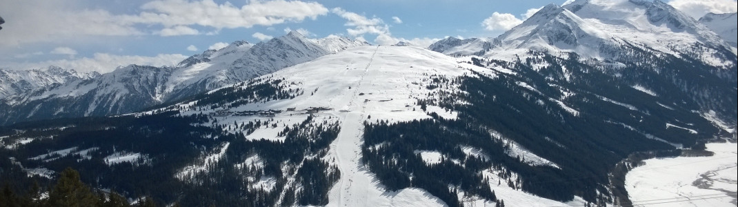 Blick auf das Teilgebiet Hochkrimml-Gerlosplatte