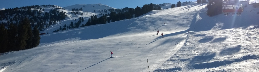 Blick auf Piste Nr. 13 vom Karspitz-X-Press Lift