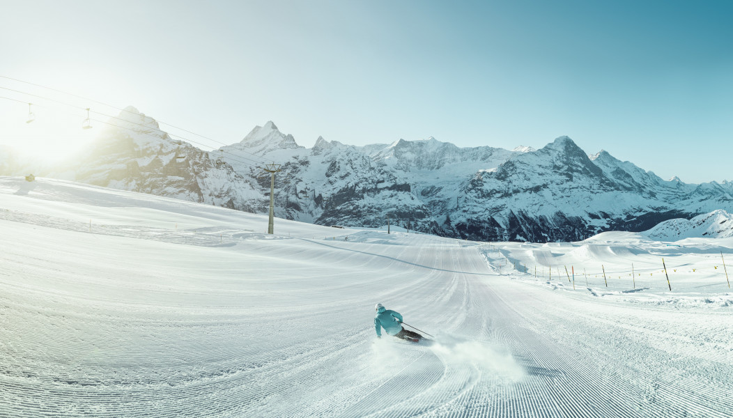 Junfrau Region awaits you with 206 km of slopes.