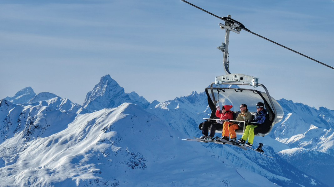 In Davos Klosters, 57 lifts transport the winter sportsmen.