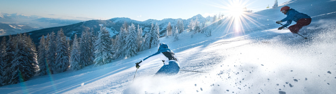 Ski amadé connects 25 ski resorts in Salzburg and Styria.