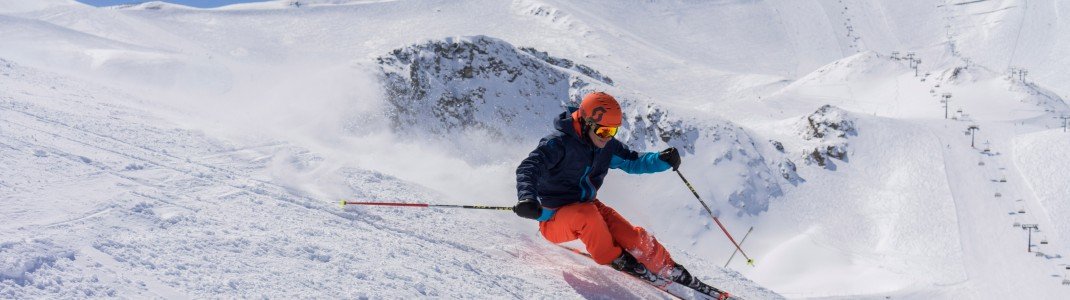 Auf den berühmten &#34;Schmugglerrunden&#34; wandeln Wintersportler in Ischgl auf historischen Spuren.