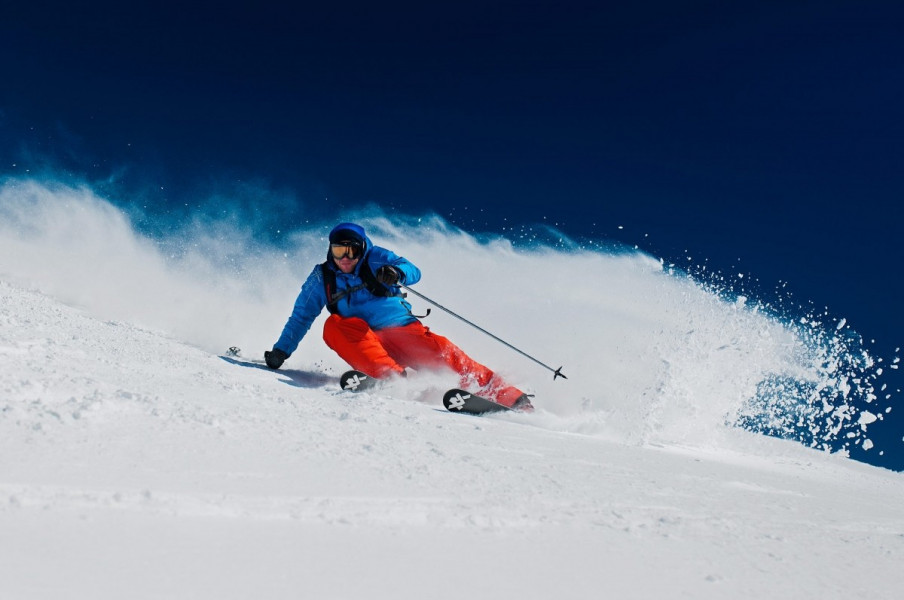 Für ambitionierte Skifahrer ist die berühmte Abfahrt "Germain Mattis" ein Muss.