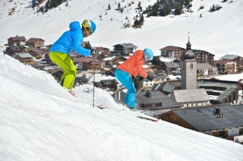 Auf den zahlreichen Pisten am Arlberg fühlen sich Familien ebenso wohl wie Profis und Freerider.