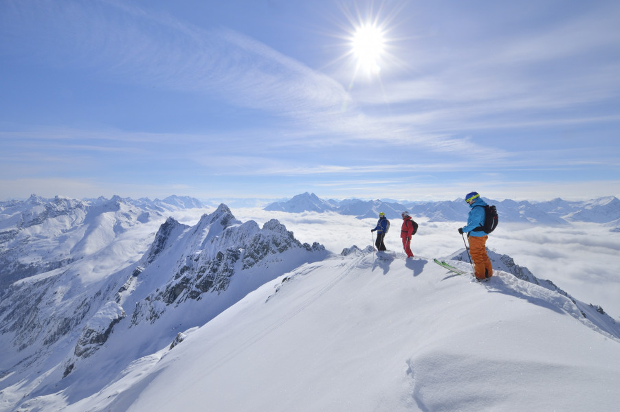 Ski Arlberg offers a lot of terrain for back-country skiing.