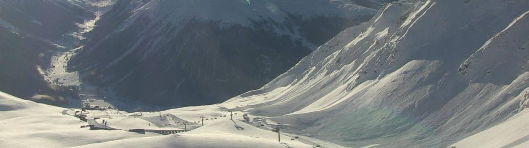 Ein Wintertraum: Die Abfahrten in Davos Kloster am Freitag.