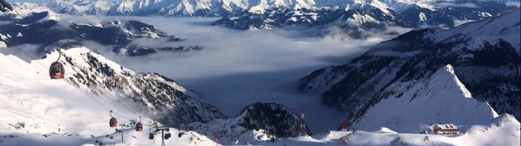 Nebel im Tal, Sonne am Kitzsteinhorn