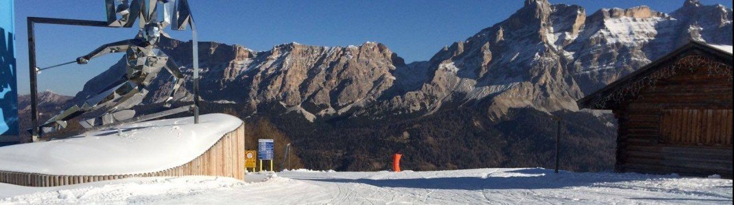 In Alta Badia wurde hart gearbeitet.