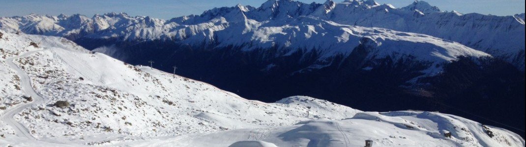 Traumhafte Abfahrten in der Aletsch Arena.