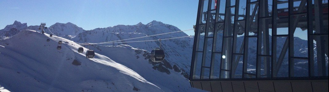 Die neue Flexenbahn in Ski Arlberg.