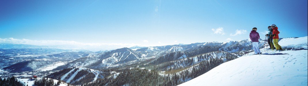 Park City - das größte Skigebiet in den USA.