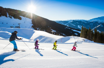 140 blau markierte Pistenkilometer garantieren Anfängern grenzenlosen Skispaß