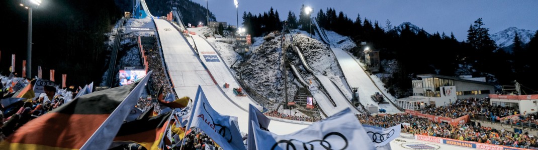 Auftakt ist traditionell wieder auf der Skisprungschanze in Oberstdorf im Allgäu.