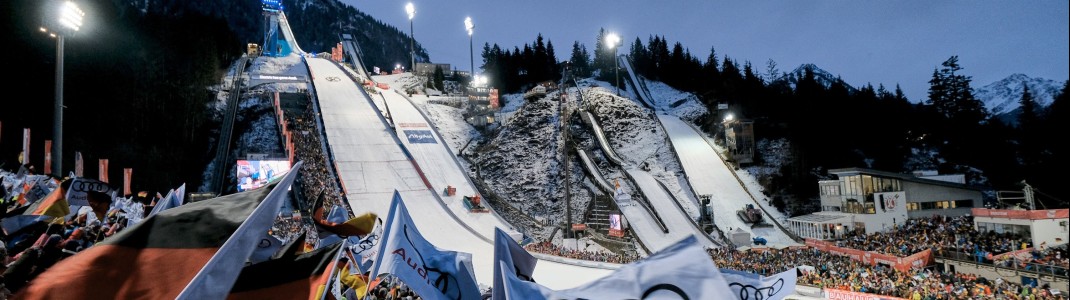 Vier Springen, vier Schanzen: Die Vierschanzentournee ist einer der großen Höhepunkte im Skisprung-Weltcup.