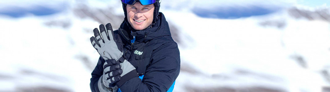 Auch der französische Skirennläufer Alexis Pinturault trägt die Qualitätshandschuhe von Reusch.