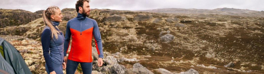 Die Inner Kollektion von Bergans sorgt für ausreichend Wärme bei Outdoor-Aktivitäten.