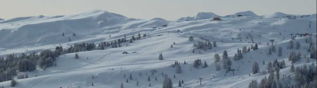 Im Skigebiet Alta Badia warten auf die Besucher 130 bestens präparierten Pistenkilometer.