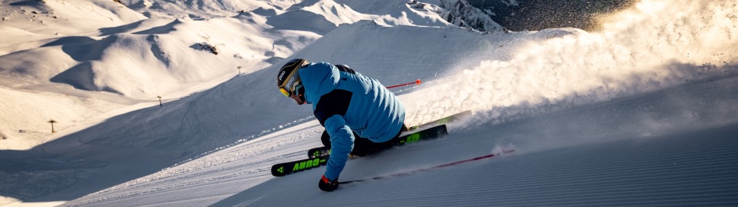 Fortgeschrittene Skifahrer finden in Ischgl eine große Vielfalt an Pisten.