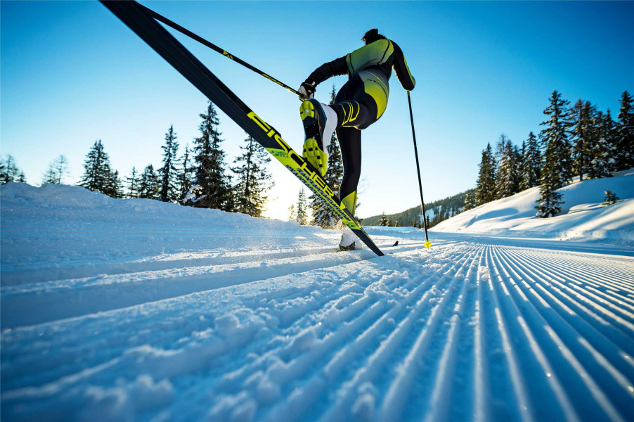 Стиль Ski Cross горные лыжи